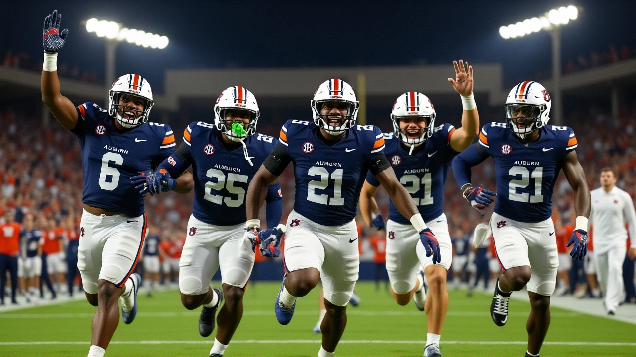 Deuce Knight’s 6-TD Masterclass Powers Auburn to 62-17 Win Over Mercer