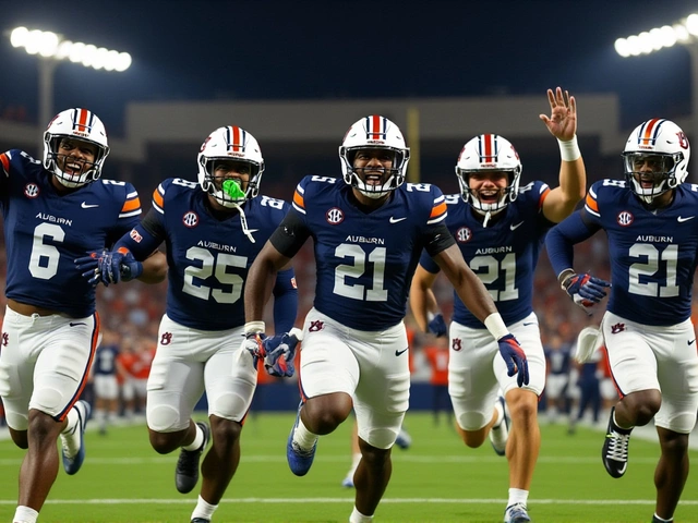 Deuce Knight’s 6-TD Masterclass Powers Auburn to 62-17 Win Over Mercer